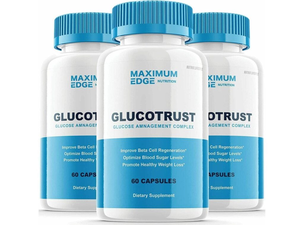 Glucotrust bottle