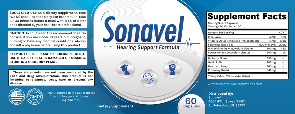 Sonavel Ingredients