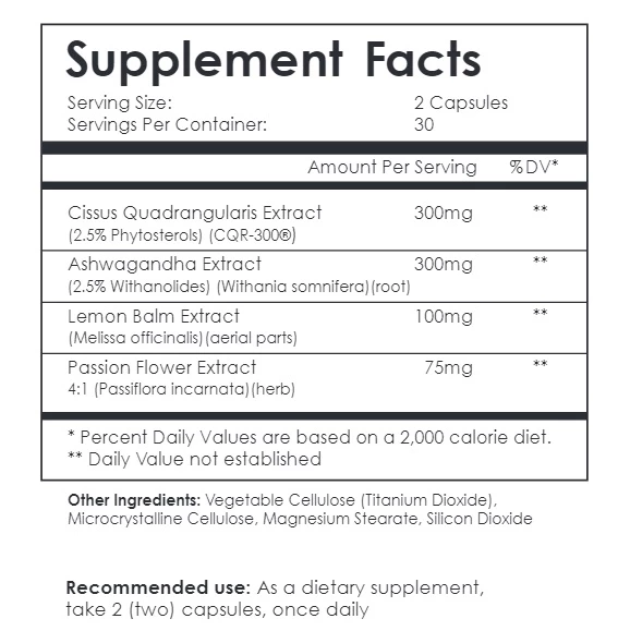 Nutraville Helix-4 Ingredients